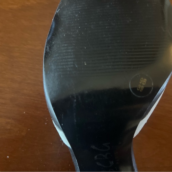 BCBG Mule.  Black and Bone Great for work. Slightly worn. 4” heel. - Picture 6 of 7